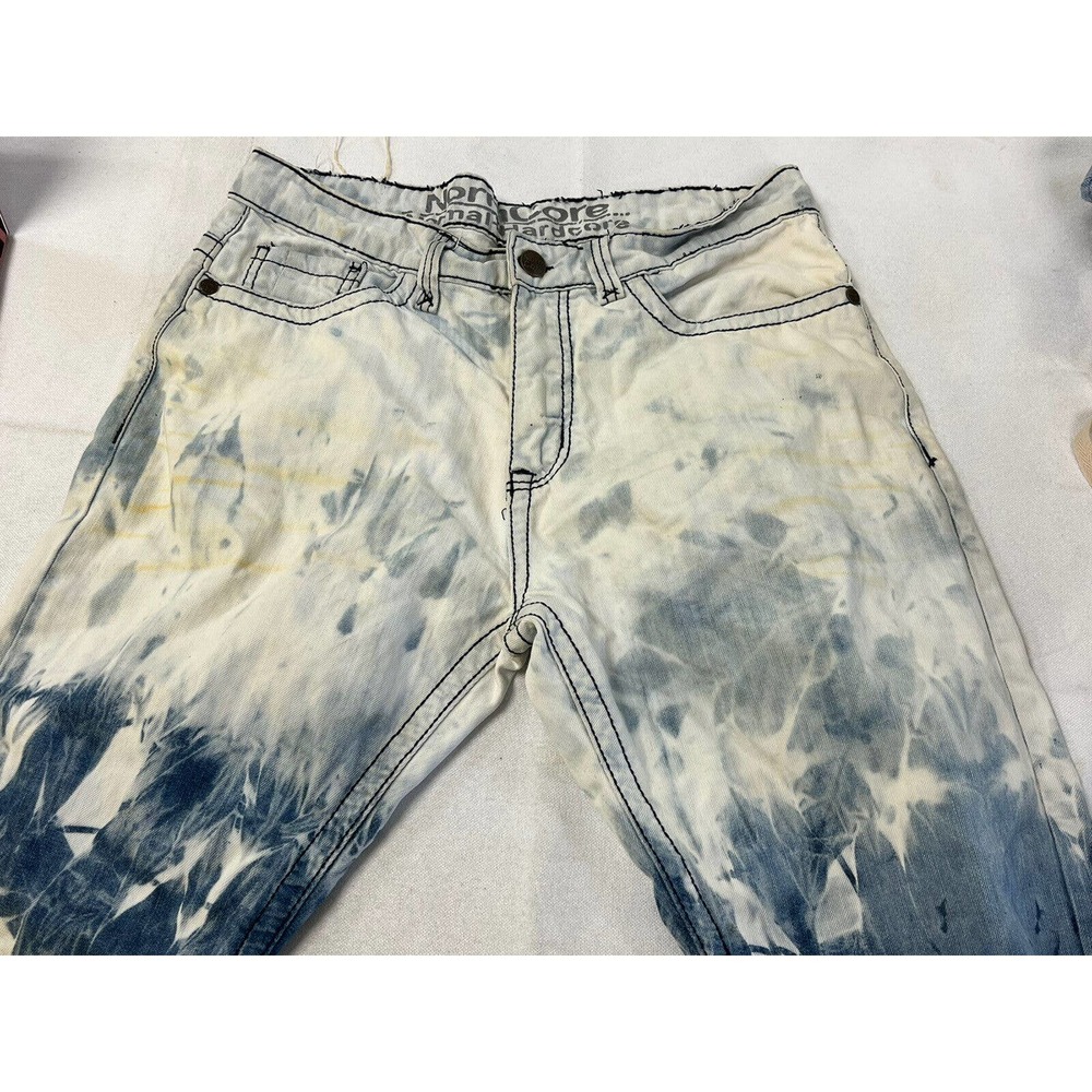 NormCore Normal+Hardcore Bleached Jean Shorts W 34